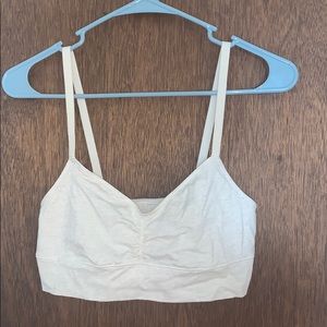 aerie white/cream bralette